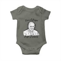 Viva il Papa Pope Francis Baby Onesie Thank You Papa Catholic Tribute