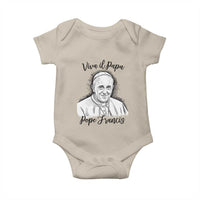 Viva il Papa Pope Francis Baby Onesie Thank You Papa Catholic Tribute