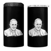 Viva il Papa Pope Francis 4 in 1 Can Cooler Tumbler Thank You Papa Catholic Tribute