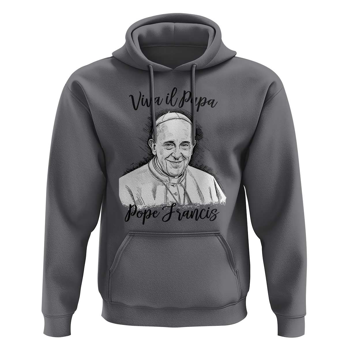 Viva il Papa Pope Francis Hoodie Thank You Papa Catholic Tribute