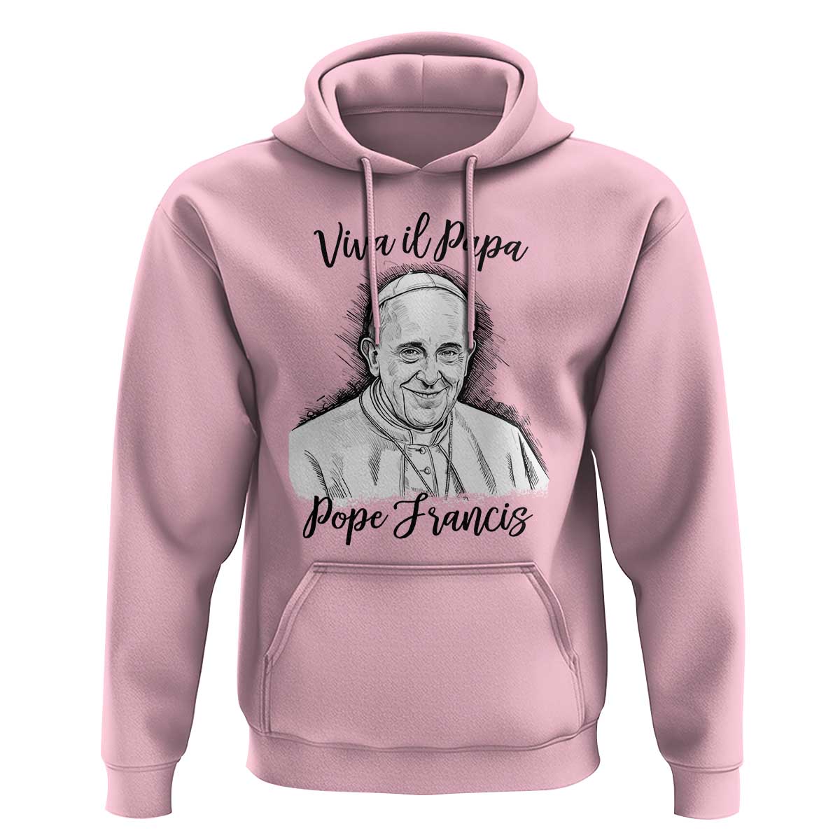 Viva il Papa Pope Francis Hoodie Thank You Papa Catholic Tribute