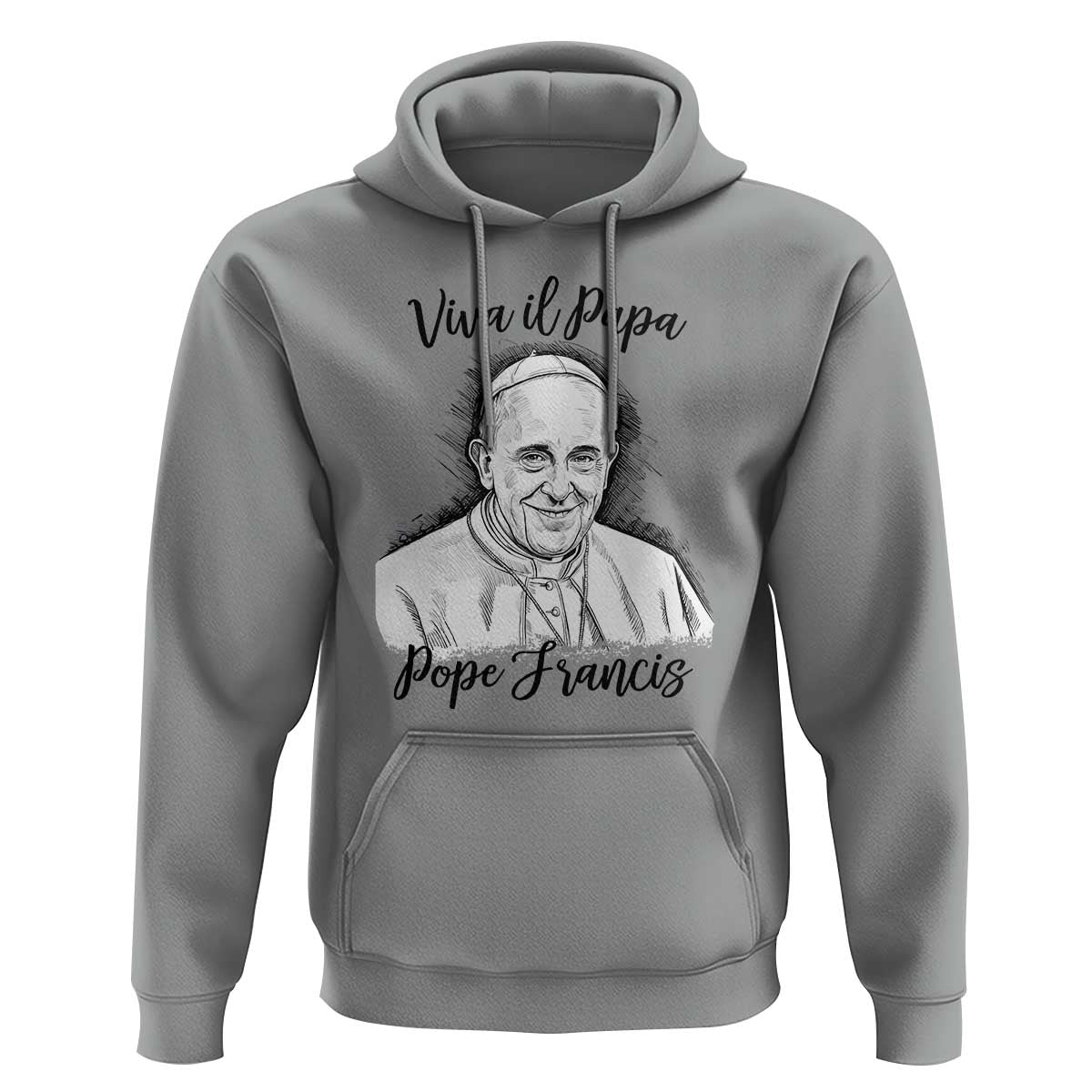 Viva il Papa Pope Francis Hoodie Thank You Papa Catholic Tribute
