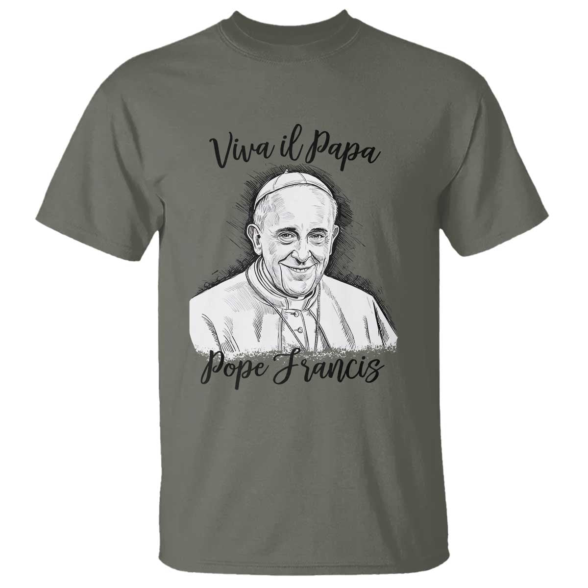 Viva il Papa Pope Francis T Shirt Thank You Papa Catholic Tribute