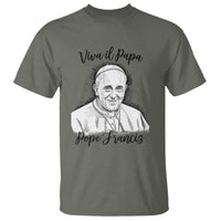 Viva il Papa Pope Francis T Shirt Thank You Papa Catholic Tribute
