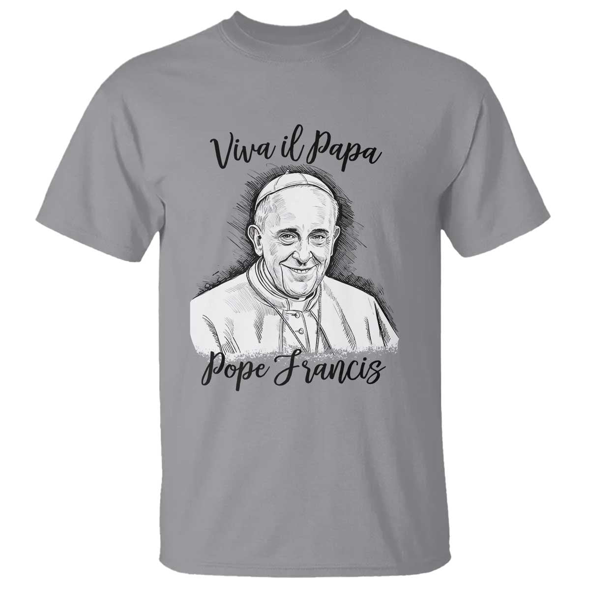 Viva il Papa Pope Francis T Shirt Thank You Papa Catholic Tribute