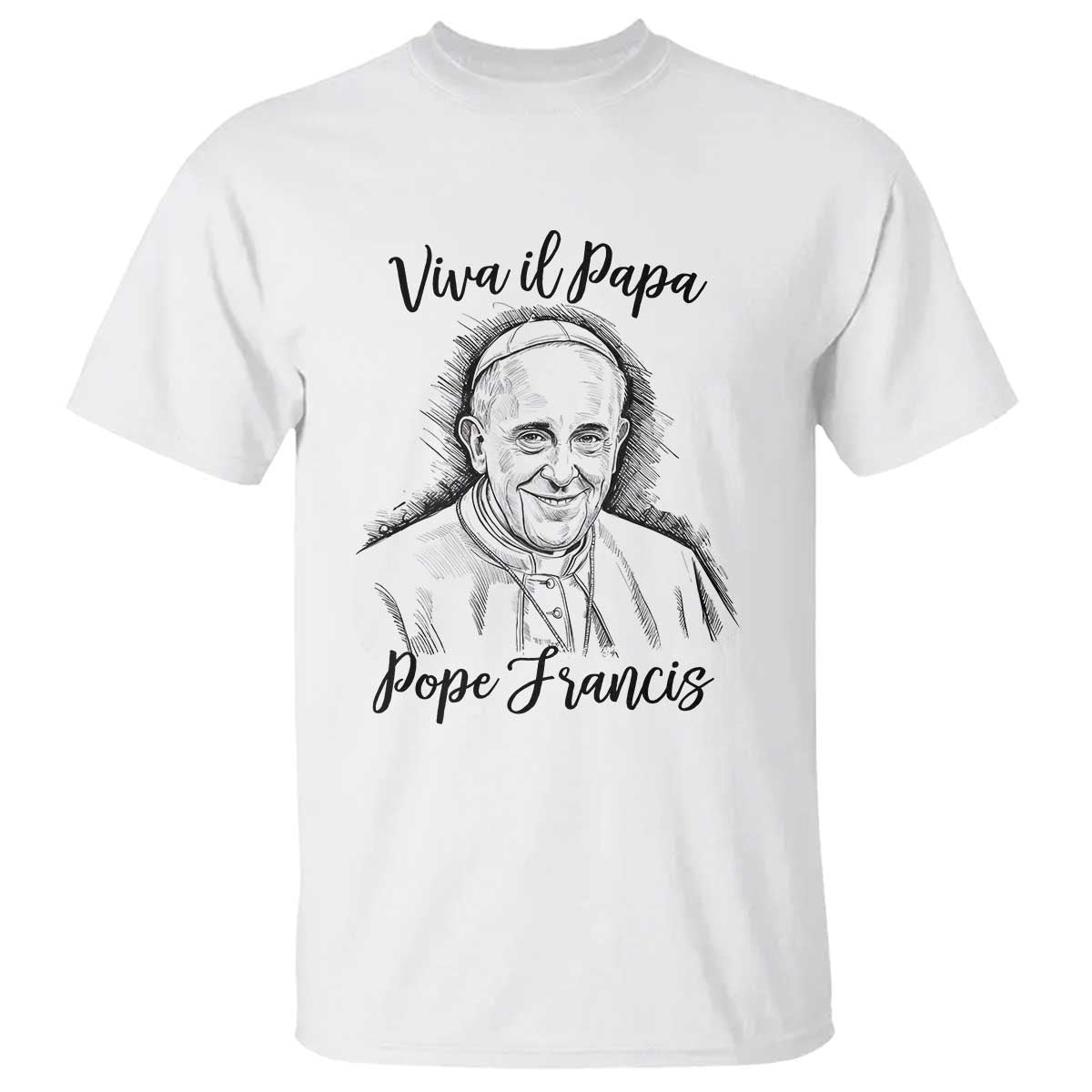 Viva il Papa Pope Francis T Shirt Thank You Papa Catholic Tribute