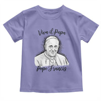 Viva il Papa Pope Francis Toddler T Shirt Thank You Papa Catholic Tribute