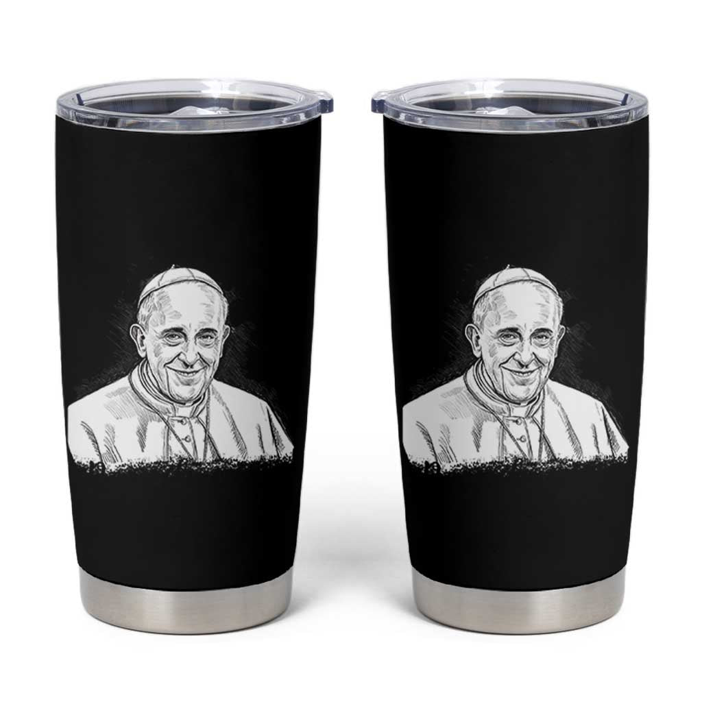 Viva il Papa Pope Francis Tumbler Cup Thank You Papa Catholic Tribute