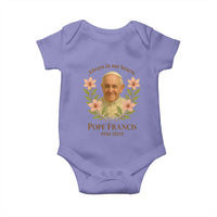 Always in Our Hearts Pope Francis Baby Onesie Viva il Papa 1936-2025