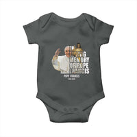 In Loving Memory of Pope Francis Baby Onesie Viva il Papa 1936-2025