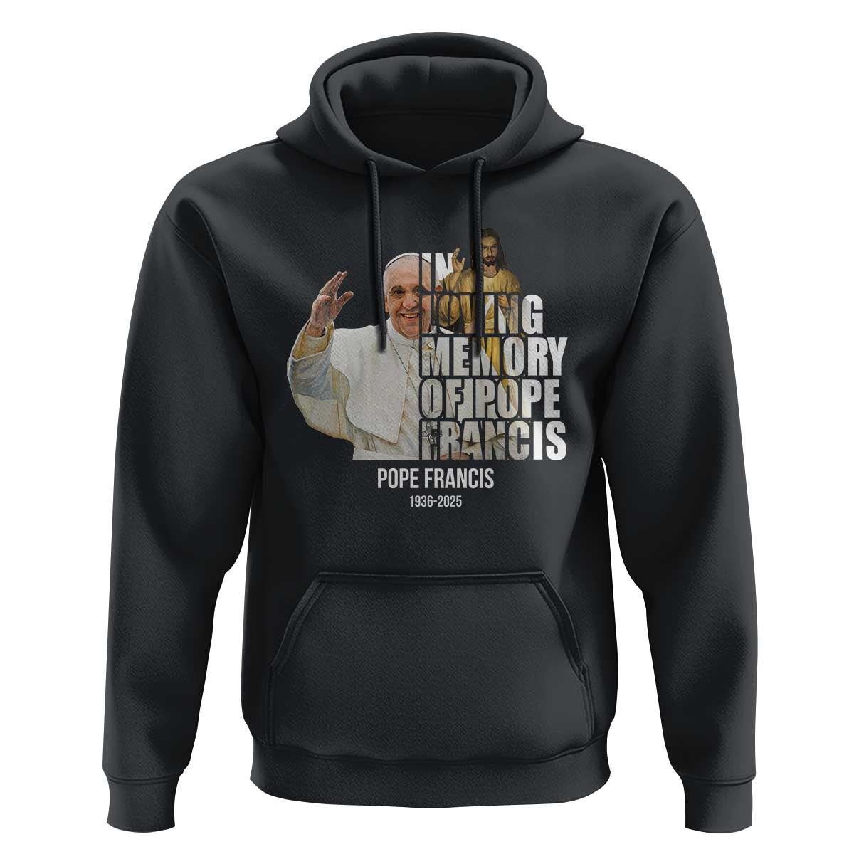 In Loving Memory of Pope Francis Hoodie Viva il Papa 1936-2025