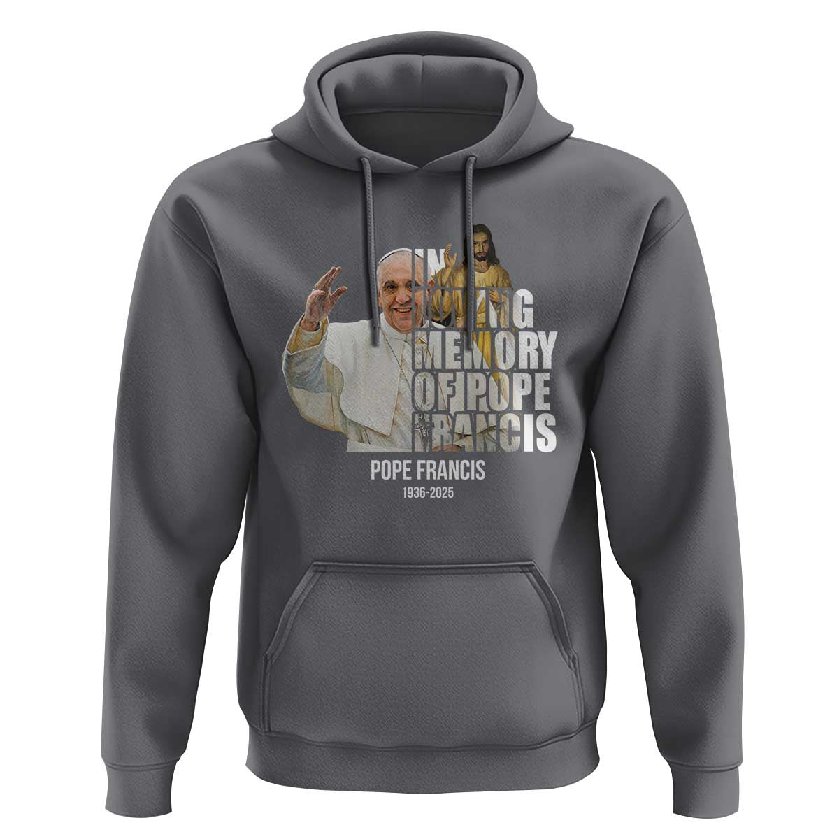 In Loving Memory of Pope Francis Hoodie Viva il Papa 1936-2025