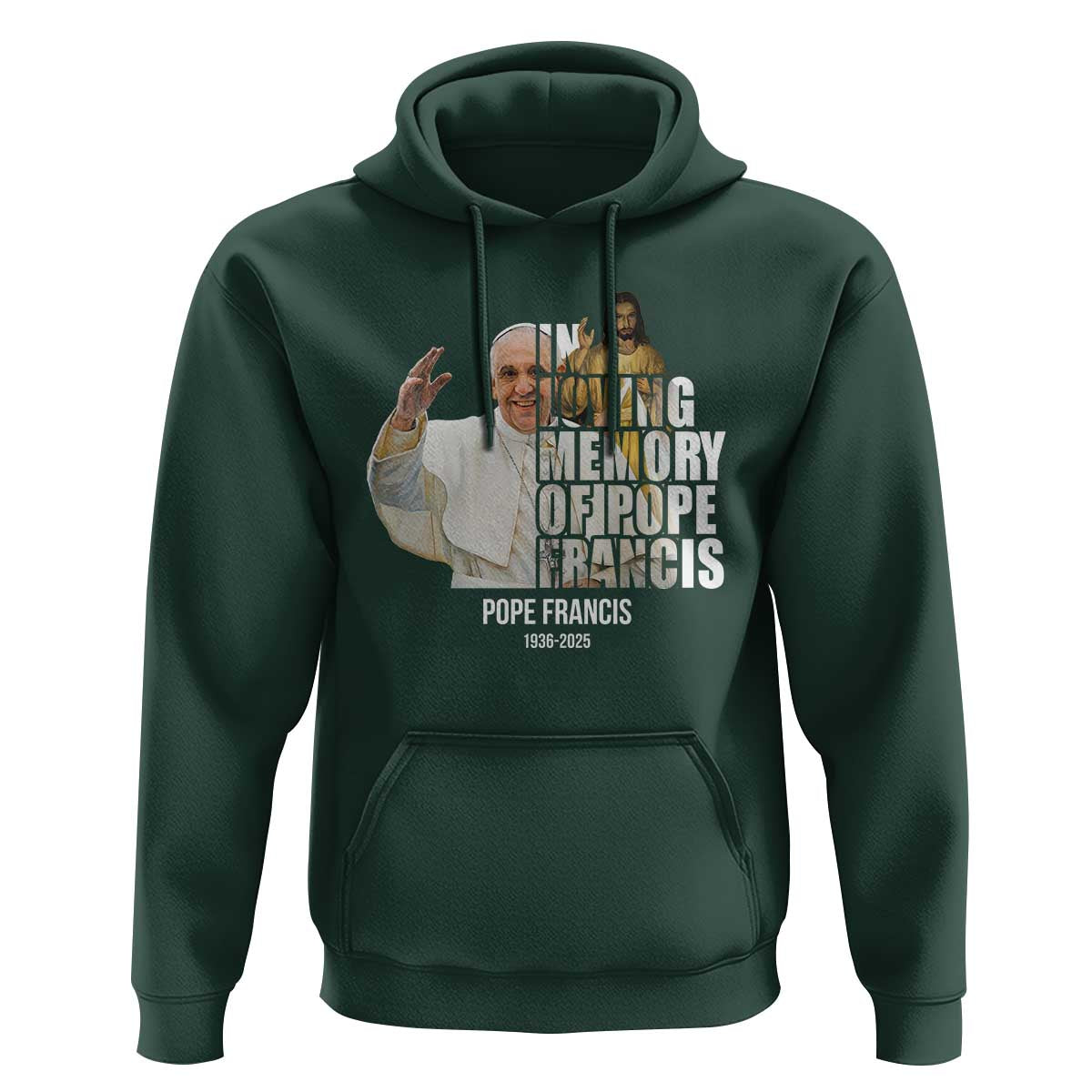 In Loving Memory of Pope Francis Hoodie Viva il Papa 1936-2025