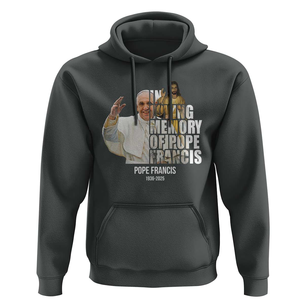 In Loving Memory of Pope Francis Hoodie Viva il Papa 1936-2025