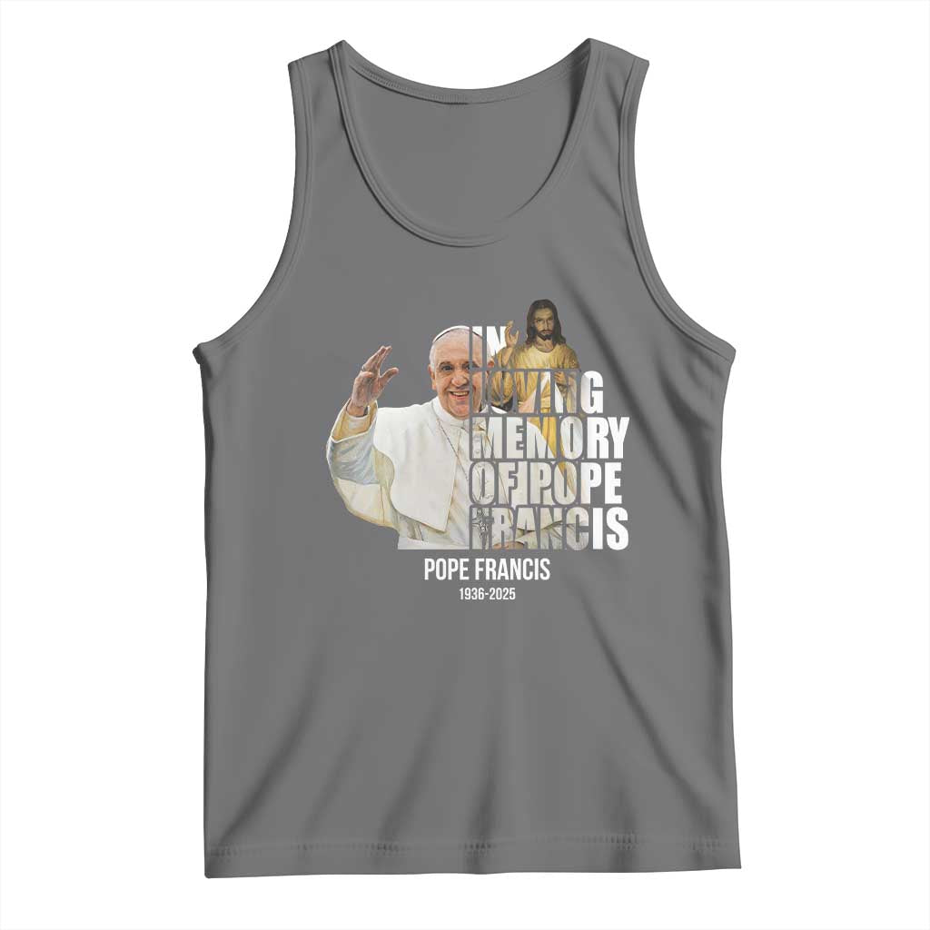 In Loving Memory of Pope Francis Tank Top Viva il Papa 1936-2025