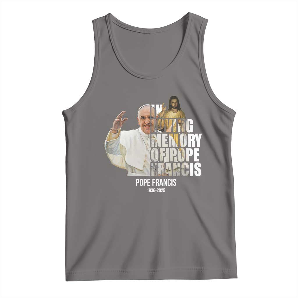 In Loving Memory of Pope Francis Tank Top Viva il Papa 1936-2025