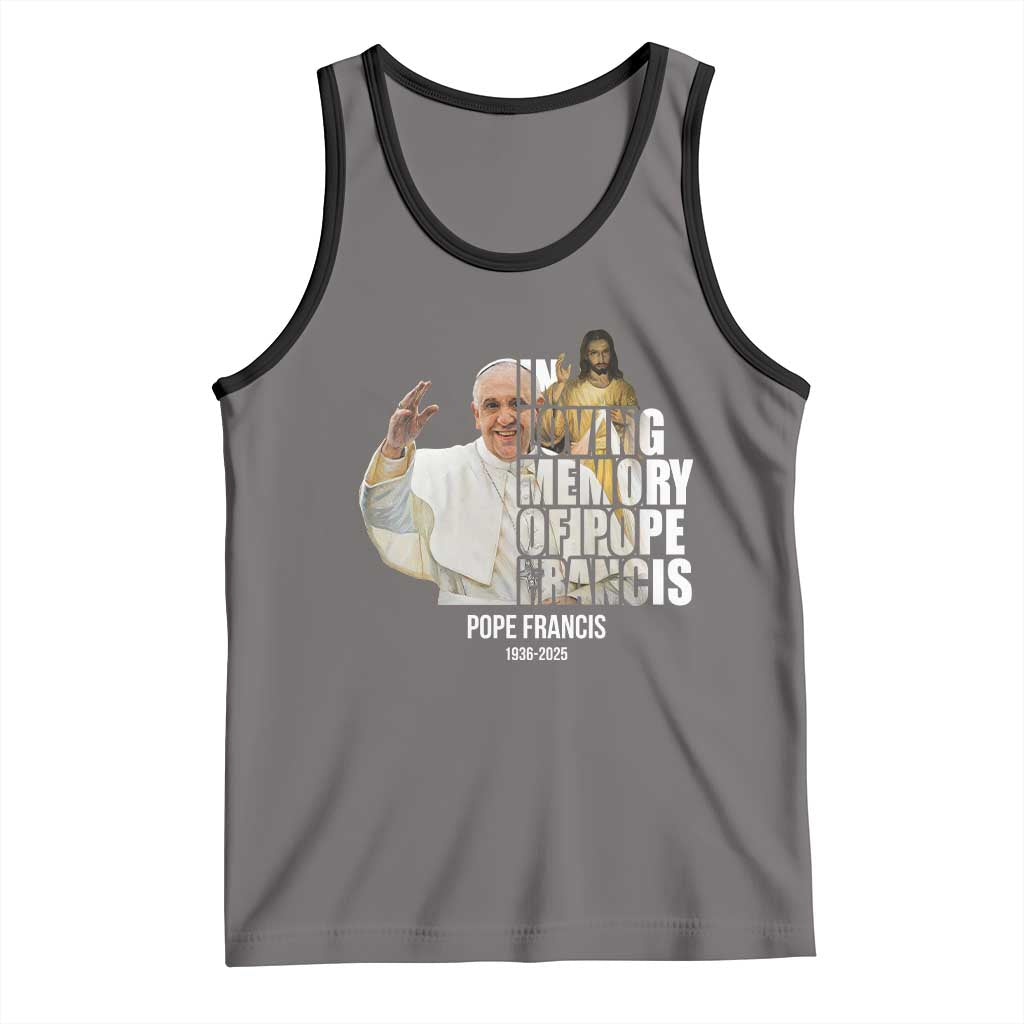 In Loving Memory of Pope Francis Tank Top Viva il Papa 1936-2025