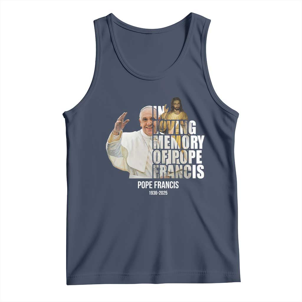 In Loving Memory of Pope Francis Tank Top Viva il Papa 1936-2025