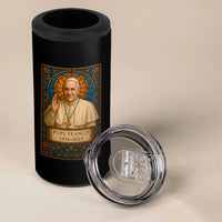 Beloved Pope Francis 4 in 1 Can Cooler Tumbler 1936-2025 Memorial