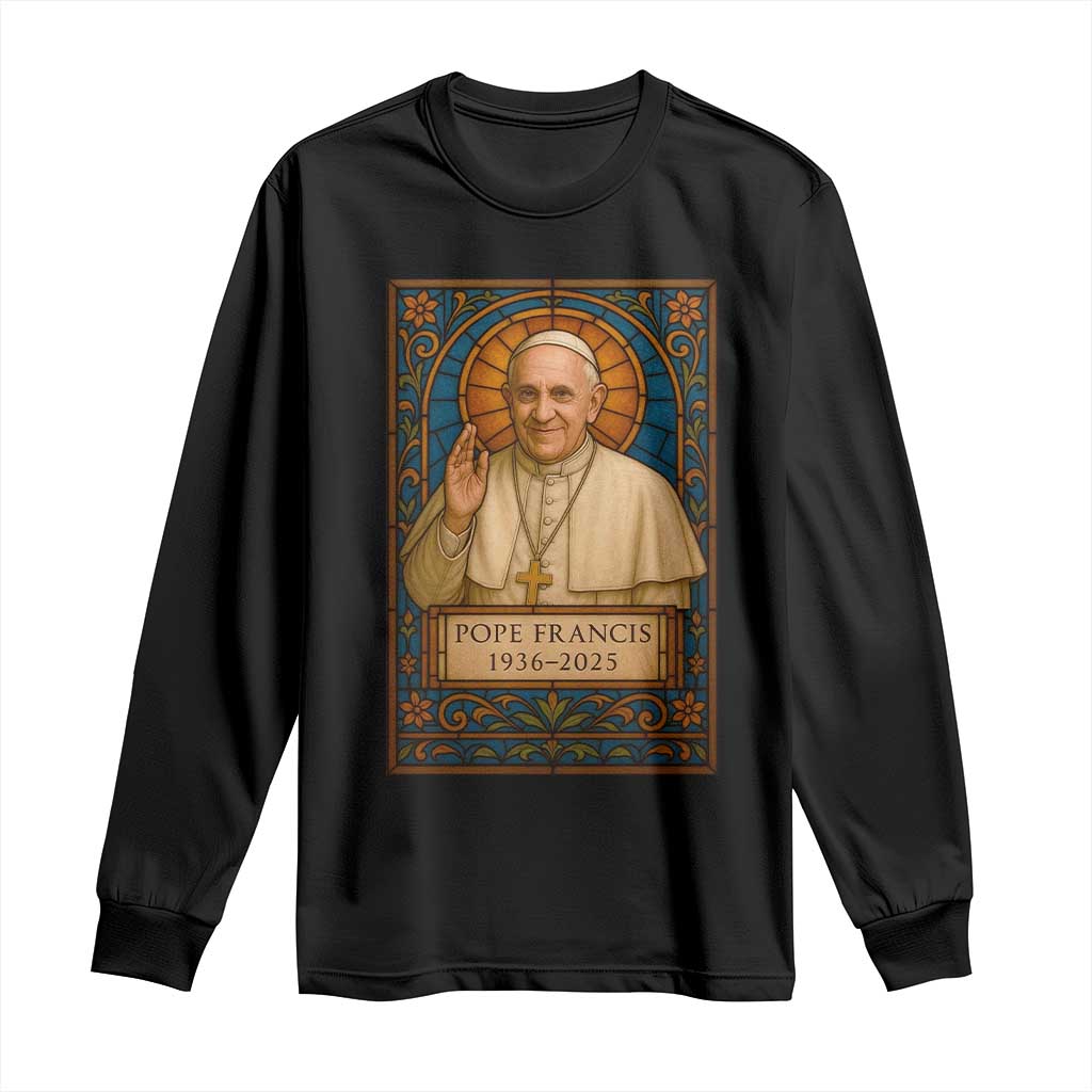 Beloved Pope Francis Long Sleeve Shirt 1936-2025 Memorial