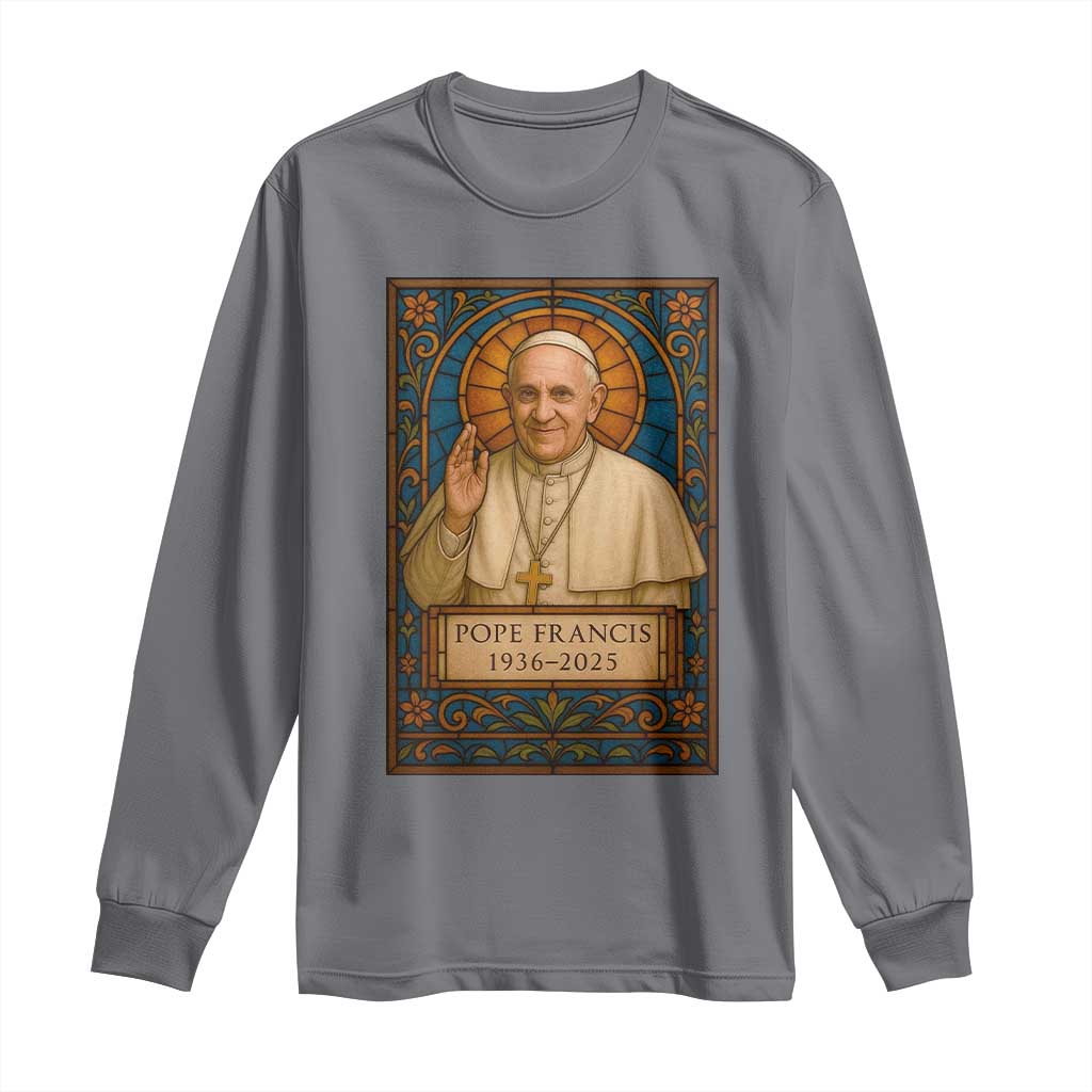 Beloved Pope Francis Long Sleeve Shirt 1936-2025 Memorial