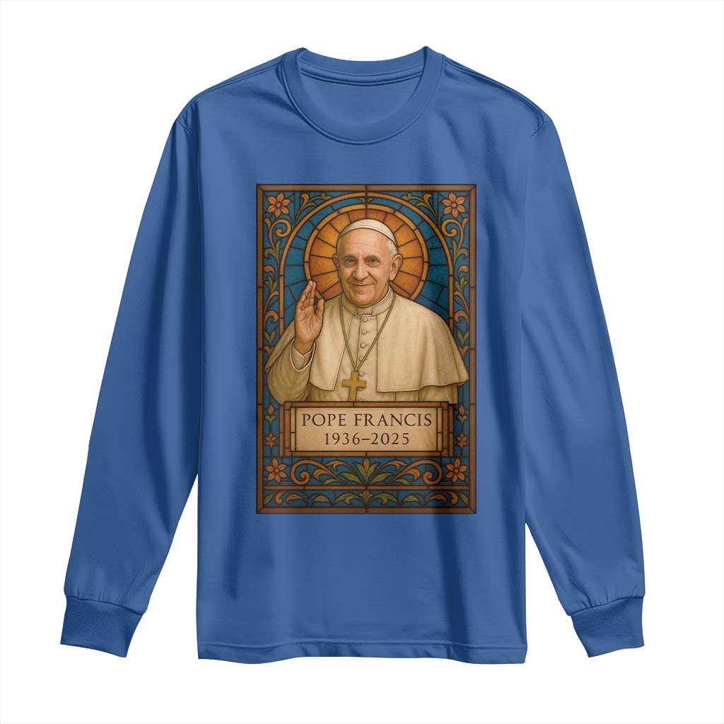 Beloved Pope Francis Long Sleeve Shirt 1936-2025 Memorial