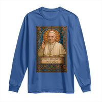 Beloved Pope Francis Long Sleeve Shirt 1936-2025 Memorial