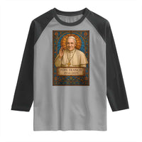 Beloved Pope Francis Raglan Shirt 1936-2025 Memorial