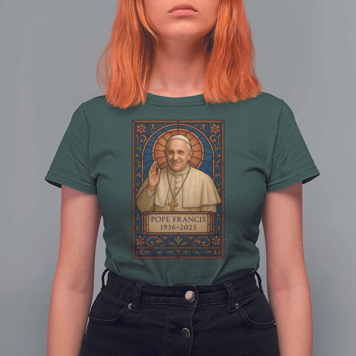 Beloved Pope Francis T Shirt For Women 1936-2025 Memorial