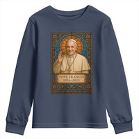 Beloved Pope Francis Youth Sweatshirt 1936-2025 Memorial