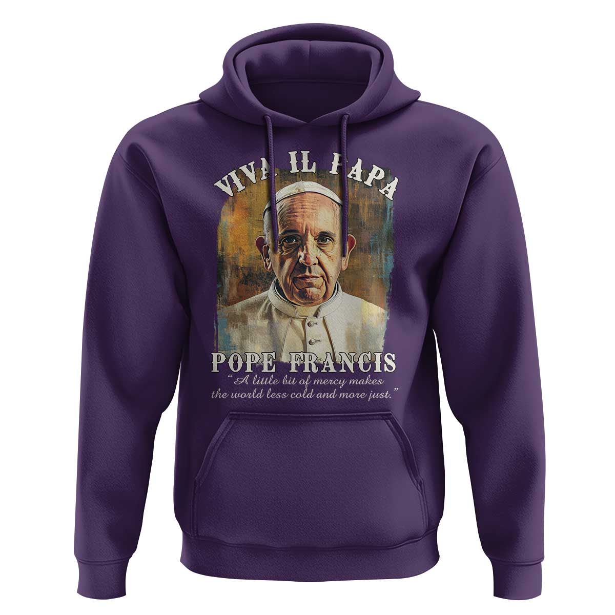 Viva il Papa Pope Francis Hoodie Papa Memorial Tribute