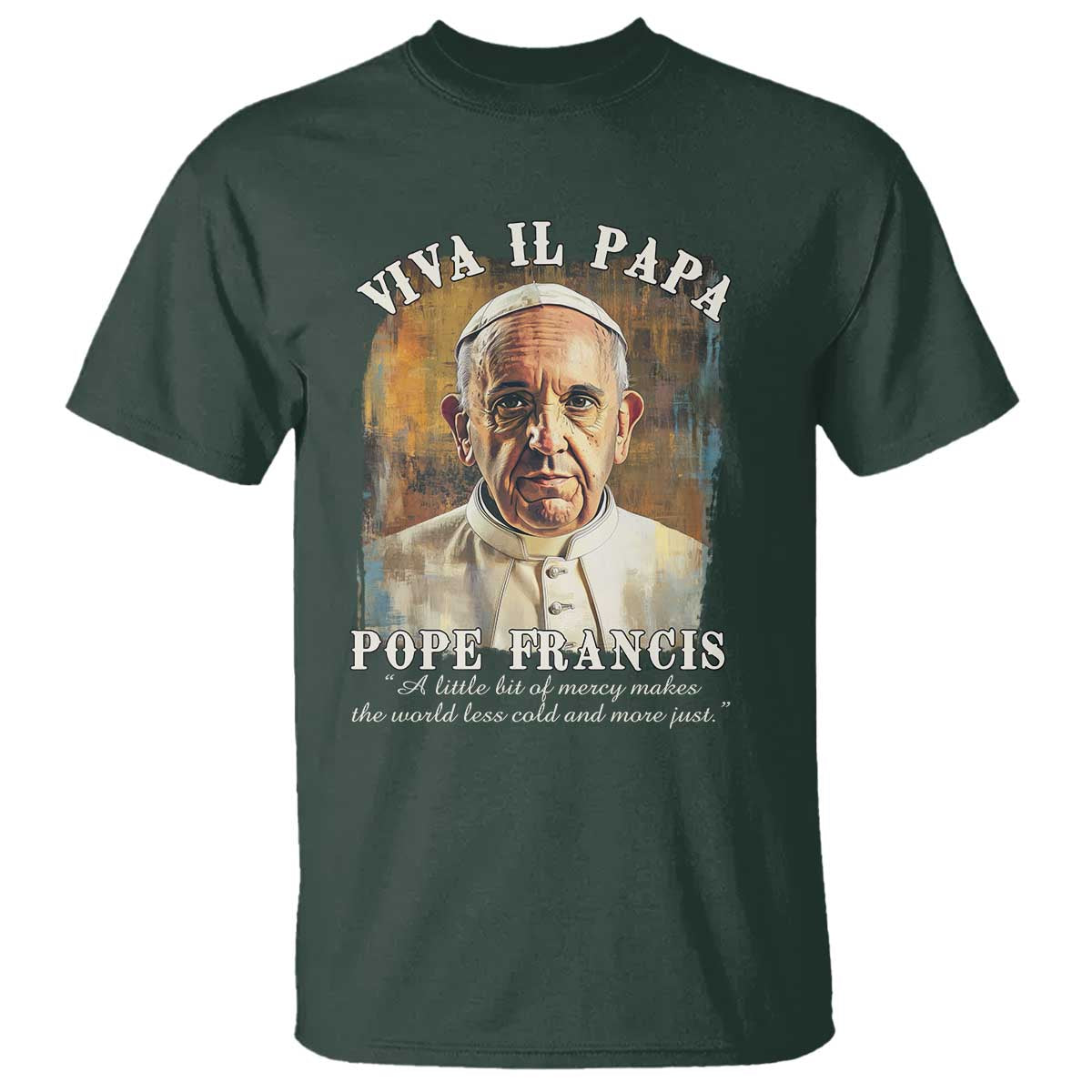 Viva il Papa Pope Francis T Shirt Papa Memorial Tribute