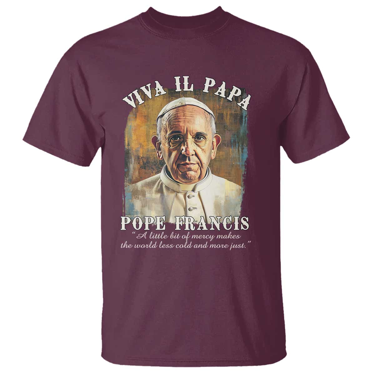 Viva il Papa Pope Francis T Shirt Papa Memorial Tribute