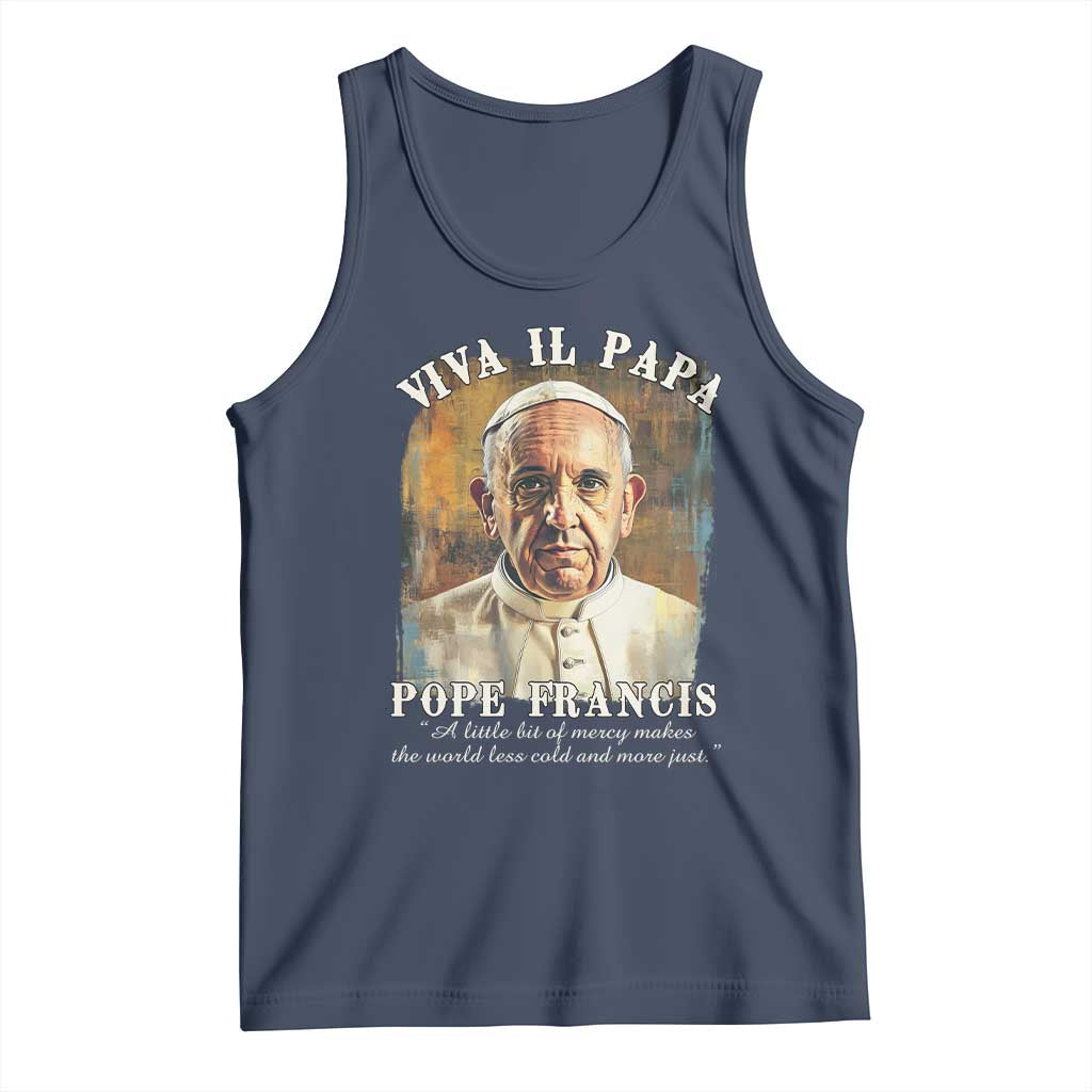 Viva il Papa Pope Francis Tank Top Papa Memorial Tribute