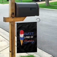 4th of July Garden Flag Sweet Land of Liberty American Patriotic