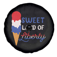 4th of July Spare Tire Cover Sweet Land of Liberty American Patriotic