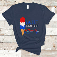 4th of July T Shirt 4th of July Sweet Land of Liberty American Patriotic - Wonder Print Shop