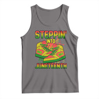 Steppin' Into Juneteenth 1865 Tank Top Freedom Day African American Pride