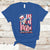 Uncle Sam T Shirt 4th of July Dabbing Uncle Sam American Flag Men Women Kid - Wonder Print Shop