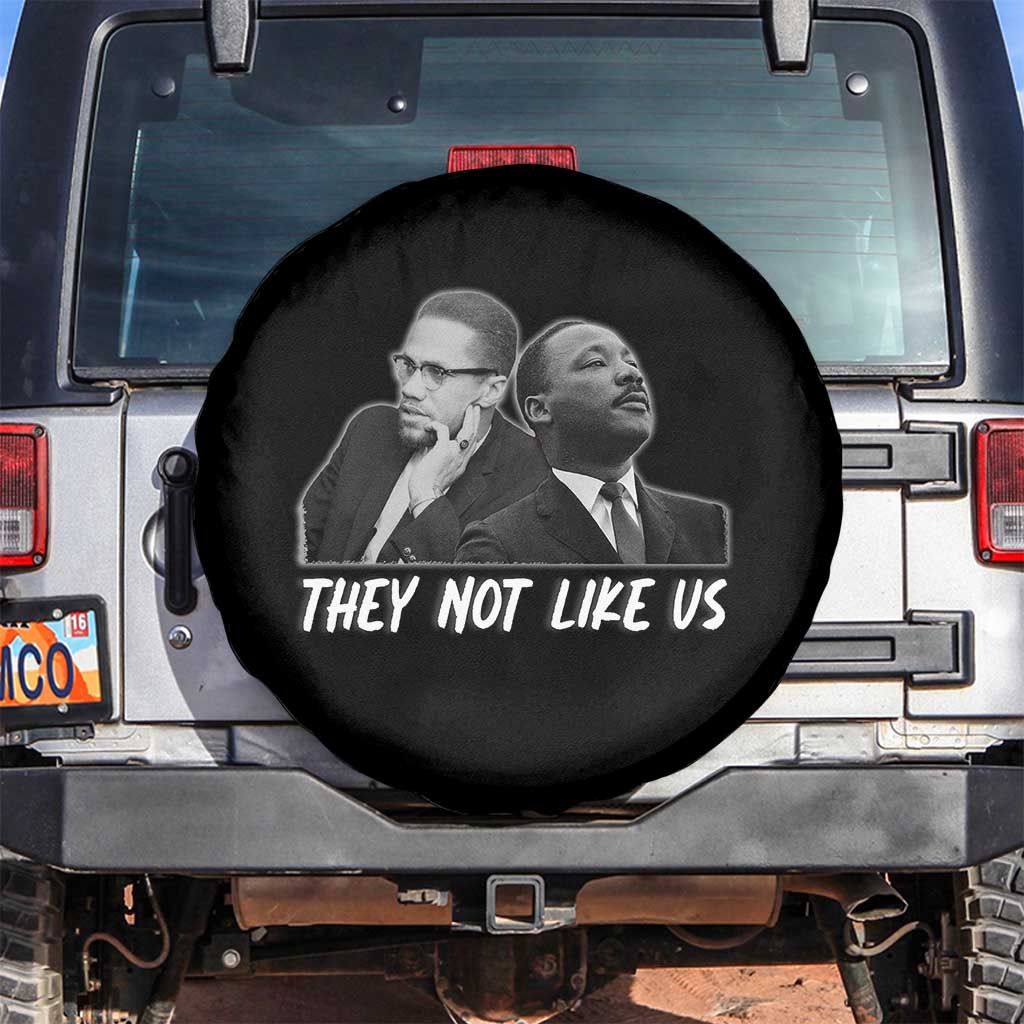 Malcolm X and MLK Spare Tire Cover They Not Like Us - Wonder Print Shop