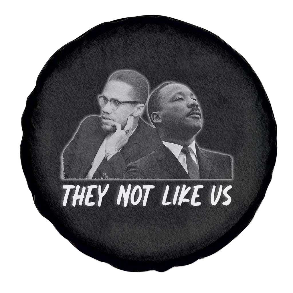 Malcolm X and MLK Spare Tire Cover They Not Like Us - Wonder Print Shop