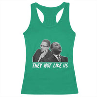 Malcolm X and MLK Racerback Tank Top They Not Like Us - Wonder Print Shop
