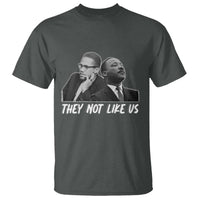 Malcolm X and MLK T Shirt They Not Like Us - Wonder Print Shop