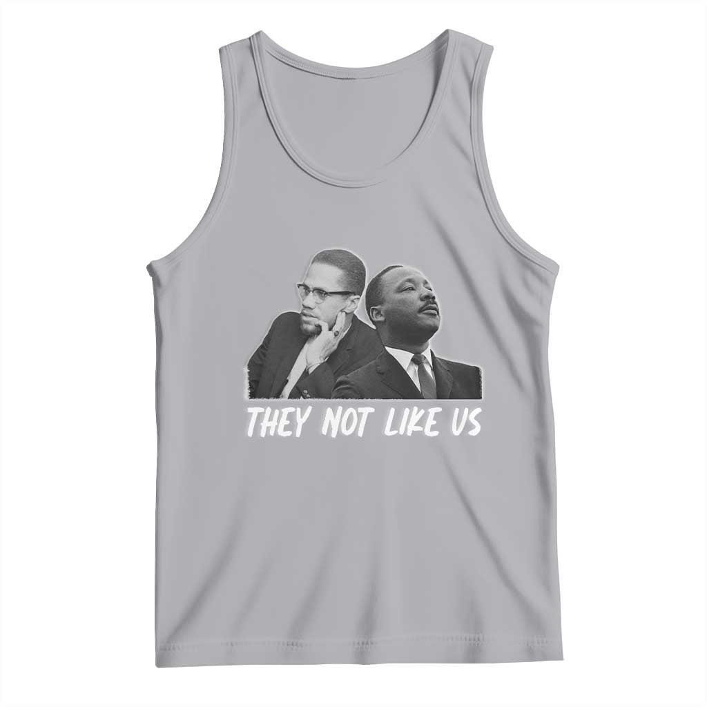 Malcolm X and MLK Tank Top They Not Like Us - Wonder Print Shop
