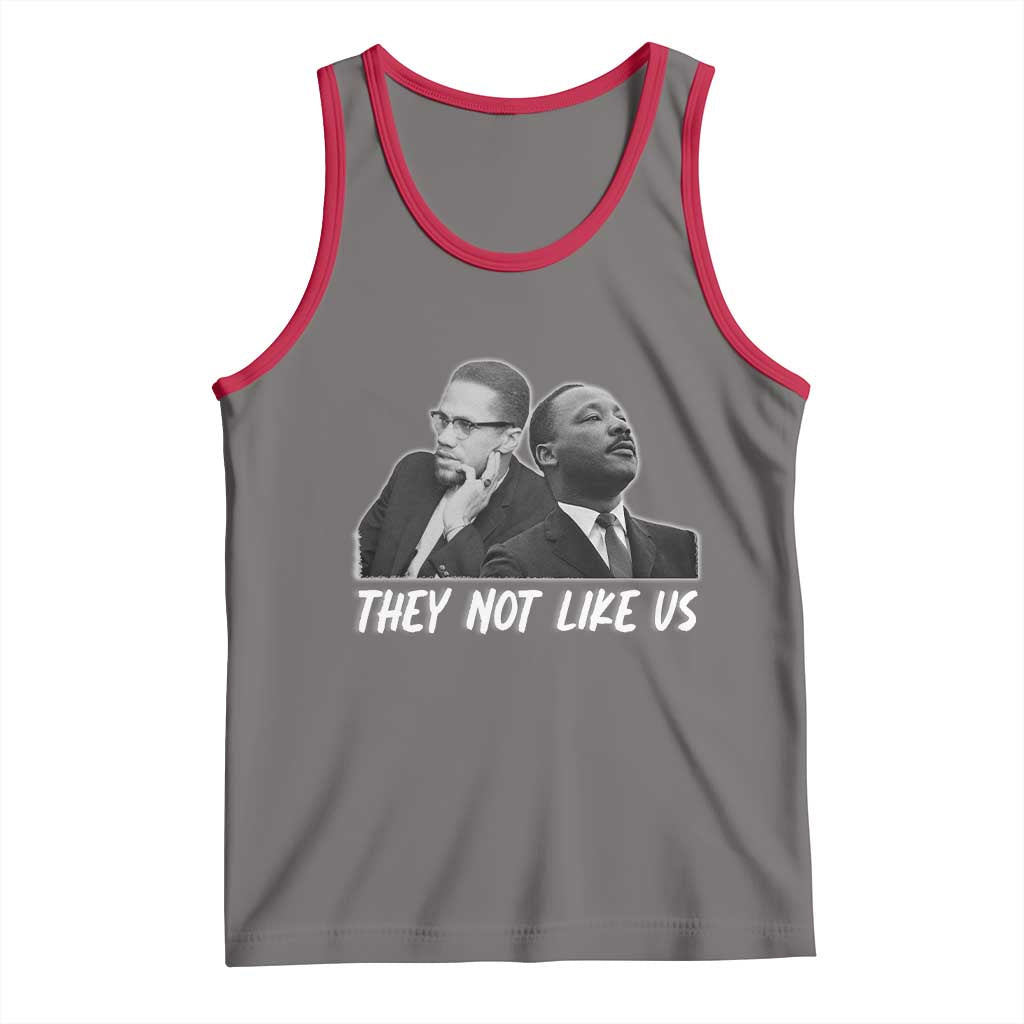 Malcolm X and MLK Tank Top They Not Like Us - Wonder Print Shop