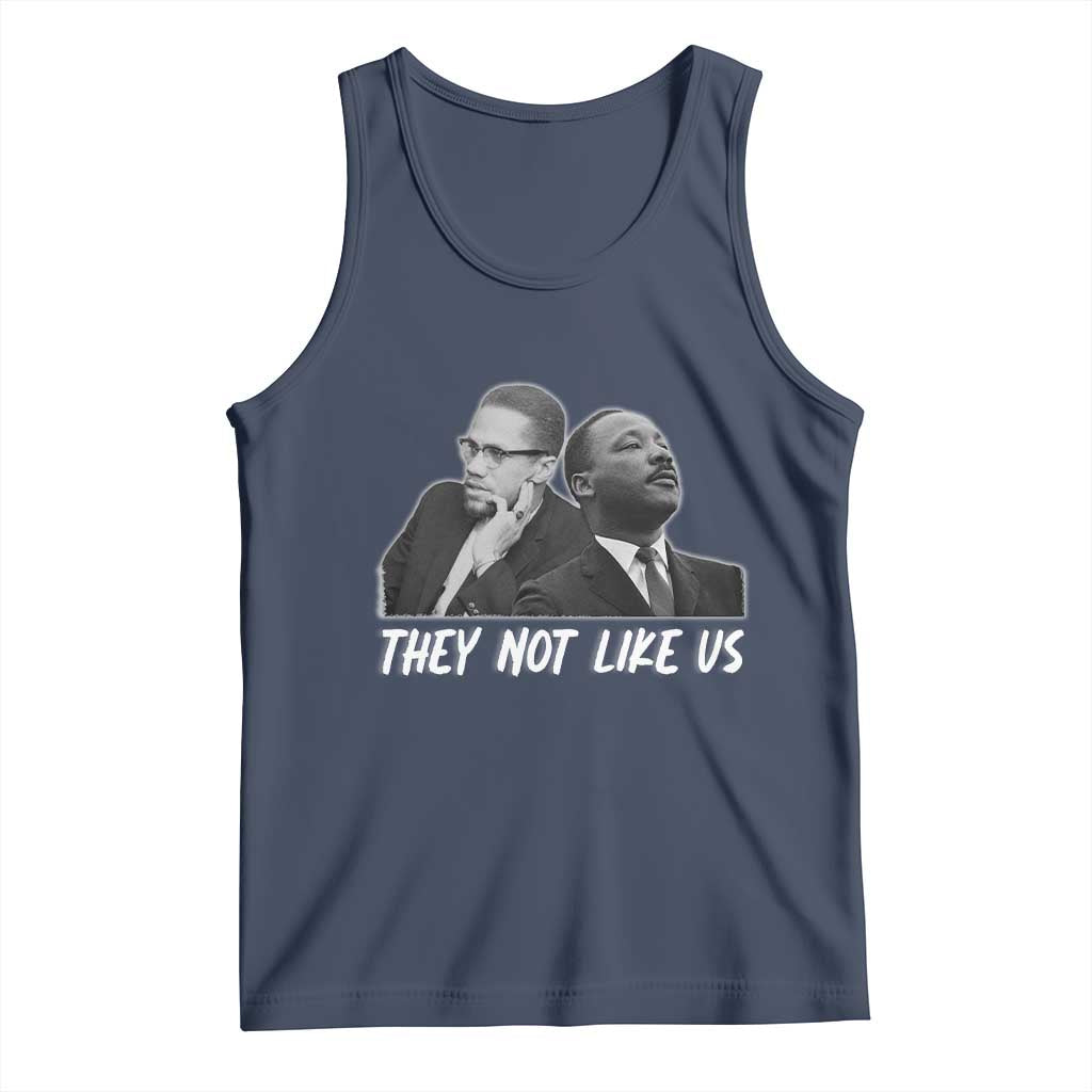 Malcolm X and MLK Tank Top They Not Like Us - Wonder Print Shop