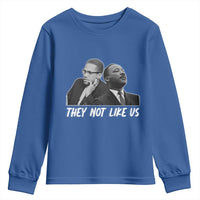 Malcolm X and MLK Youth Sweatshirt They Not Like Us - Wonder Print Shop