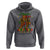Stepping Into Juneteenth Hoodie Afro Diva High with African Pride - Wonder Print Shop