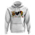 Peace Love Juneteenth Hoodie 1865 Heart Kente Peace Sign Africa Fist - Wonder Print Shop