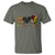 Peace Love Juneteenth T Shirt 1865 Heart Kente Peace Sign Africa Fist - Wonder Print Shop